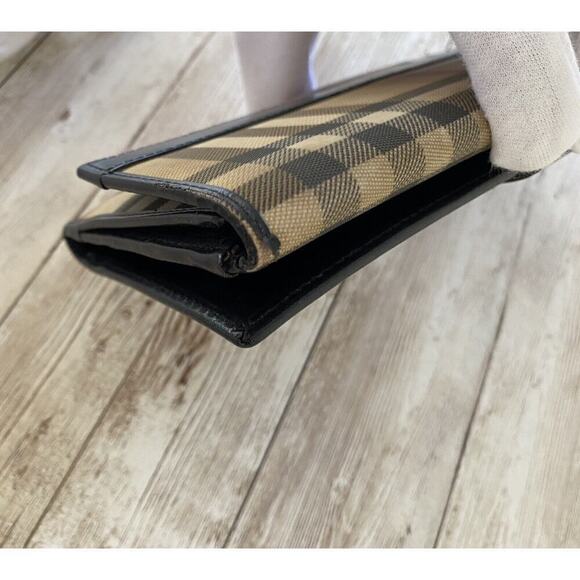 Burberry Wallet Women’s Large Tartan plaid Bifold Authentic - Picture 16 of 16